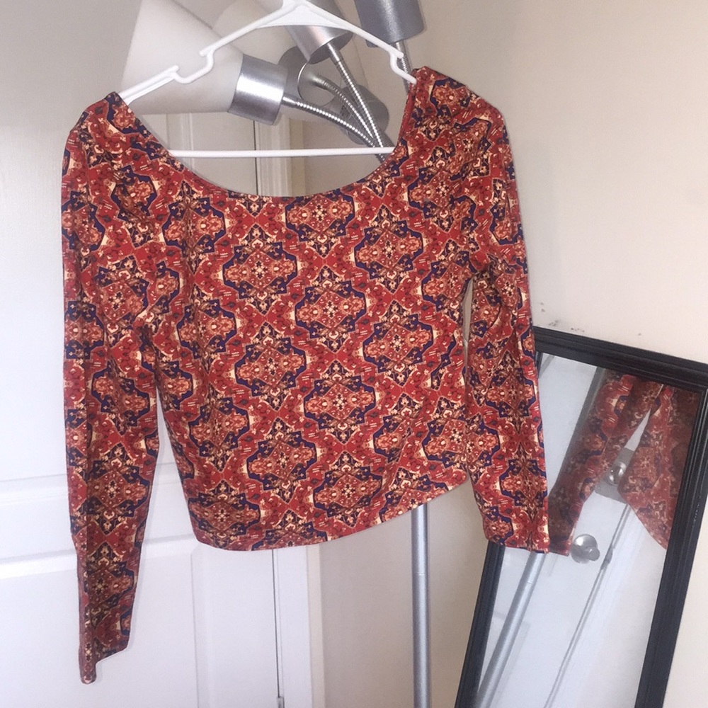Crop long sleeve
